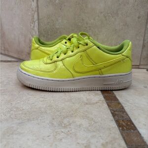 Nike Neon Green Air Force 1 Sneakers
